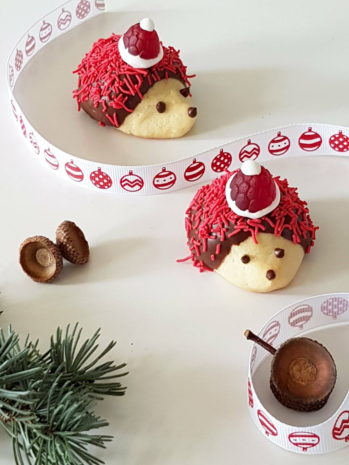 Santa hedgehogs