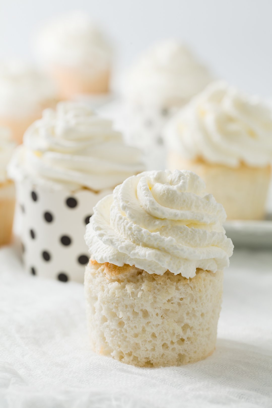 Angel food cupcakes