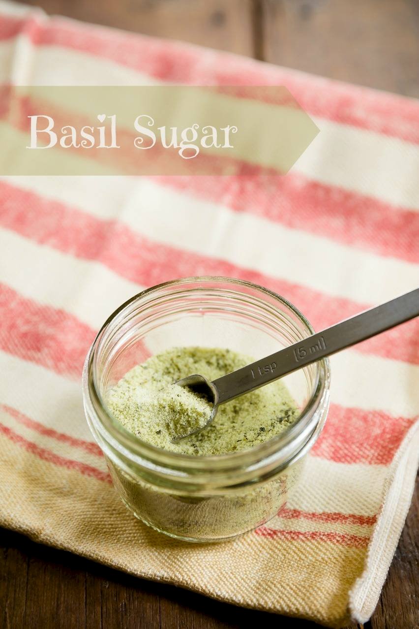 Basil Sugar