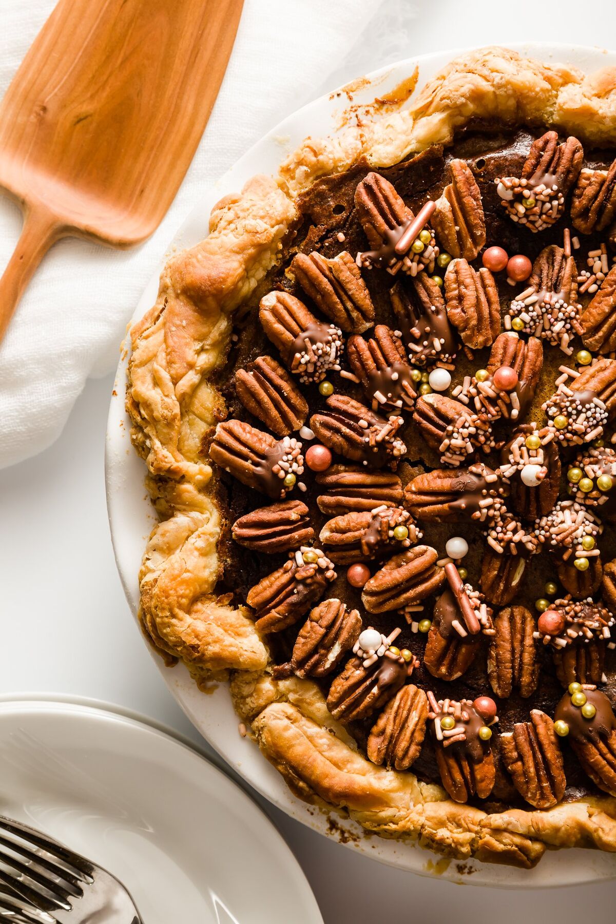 Chocolate Pumpkin Pie
