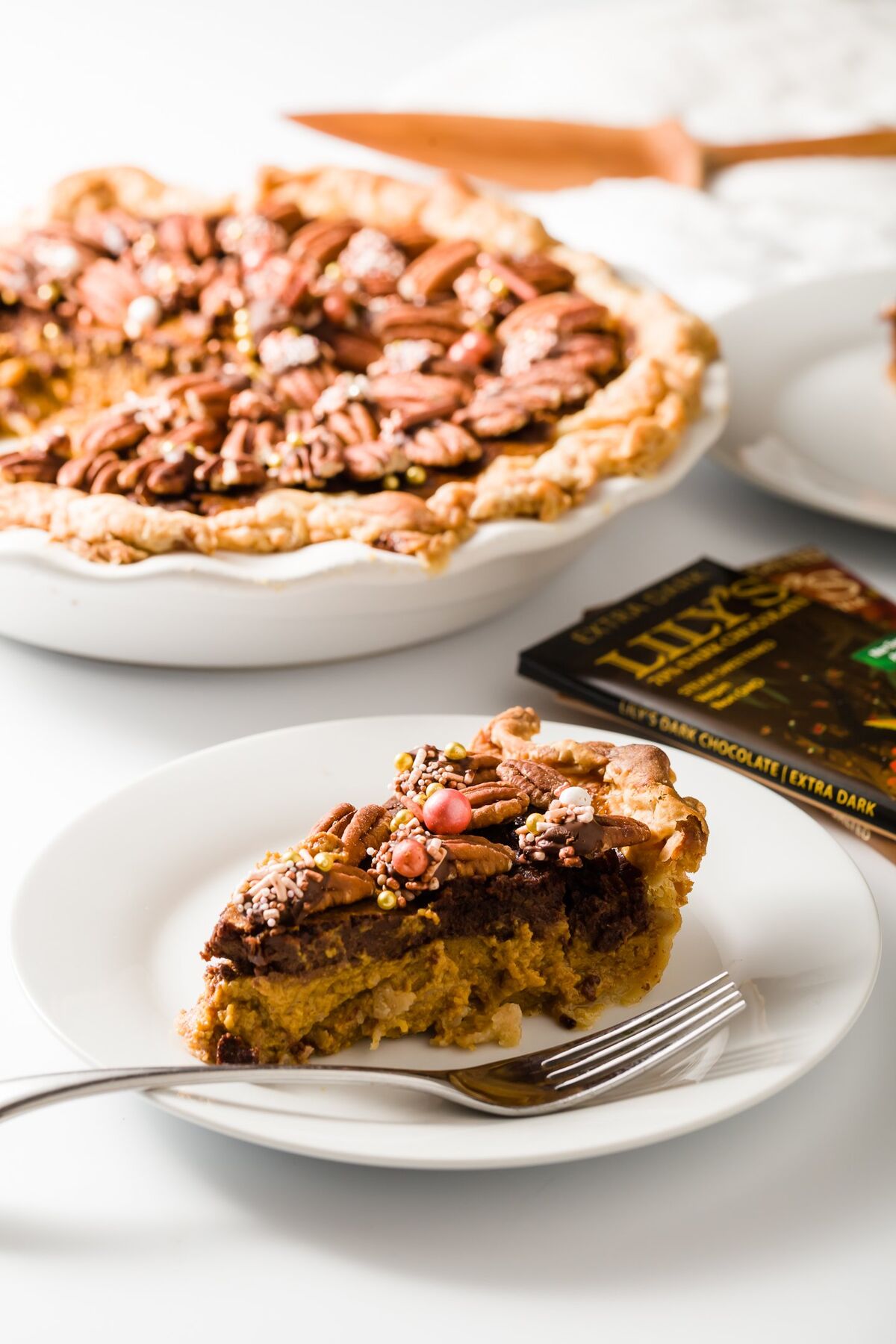 Chocolate Pumpkin Pie