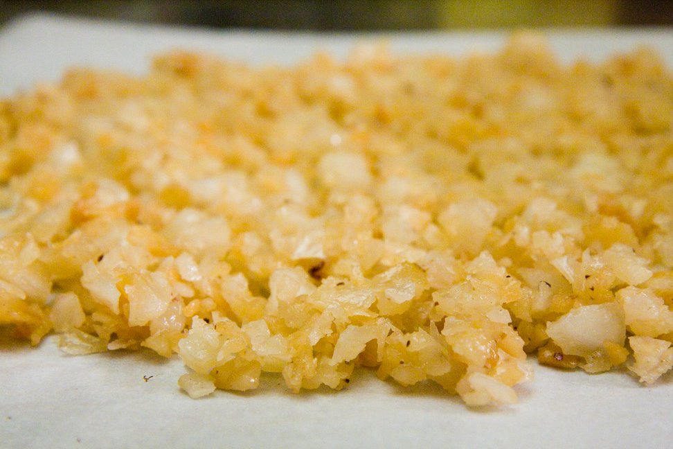 Completed sweetened coconut