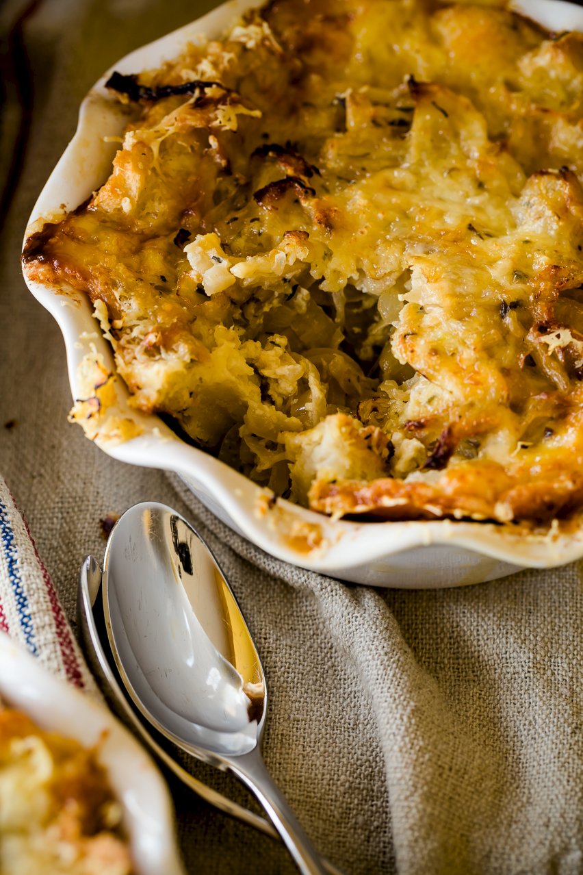 French Onion Soup Pie