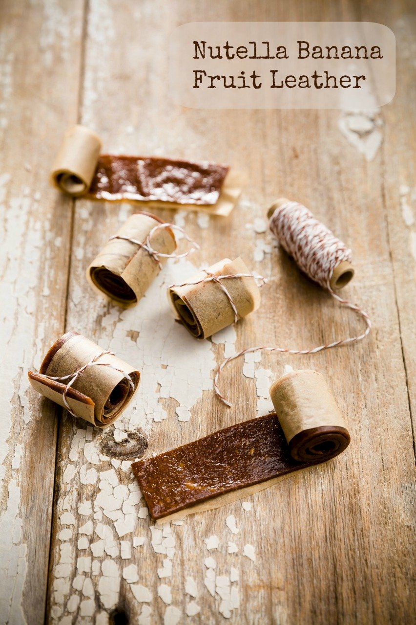 Nutella Banana Fruit Leather