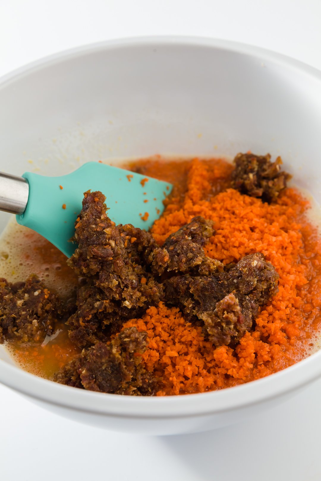 Adding dates to carrot cake