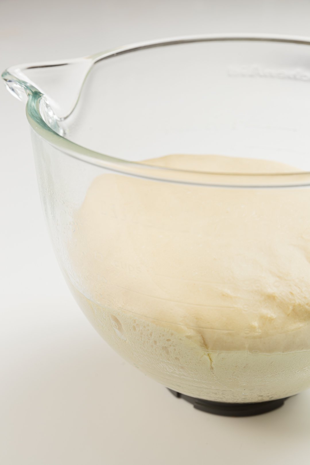 Dough after the first rise