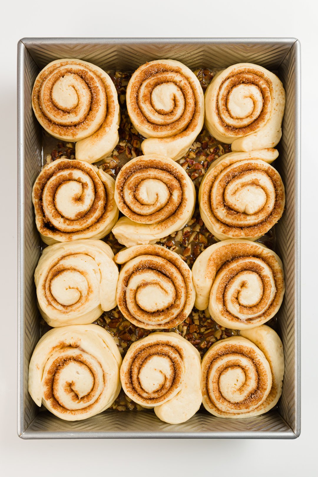 Dough after second rise