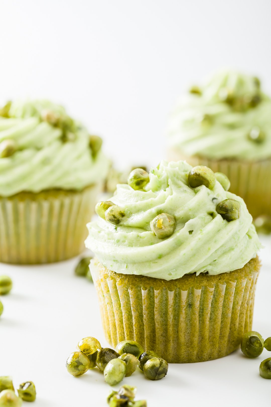 Pea Cupcakes
