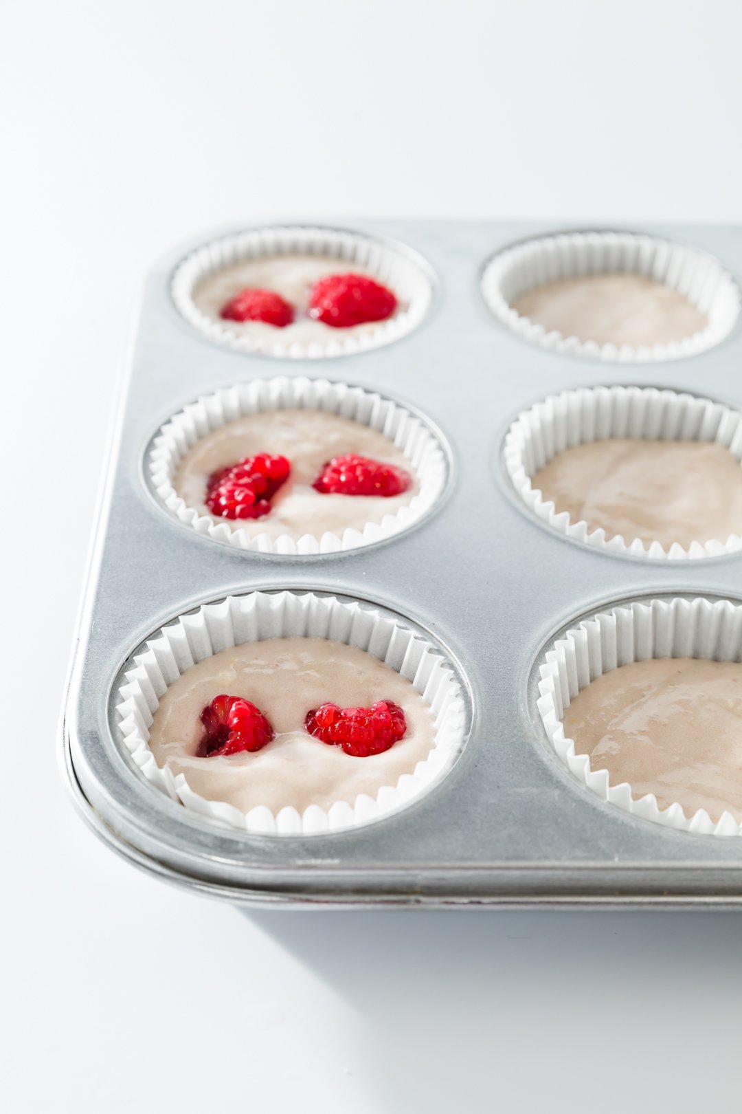 Raspberry Cupcake Batter
