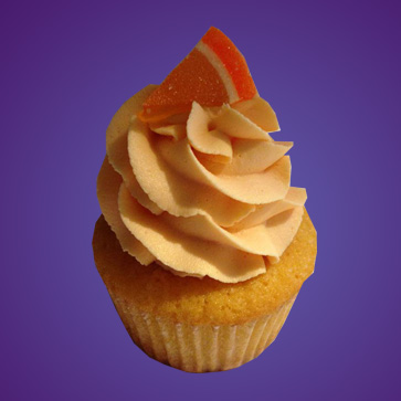 Orange Creme Cupcake
